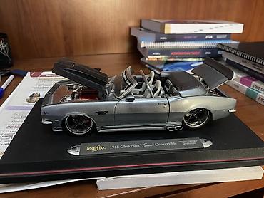 klas 6: Chevrolet, 1968 il, 1:18, Dəmir, Pulsuz çatdırılma — 1