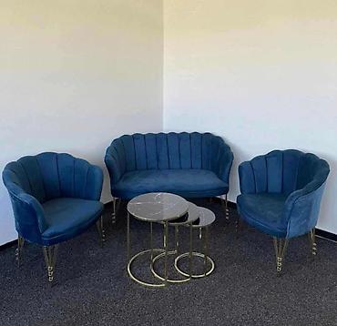 Stilske garniture: Shell set ( 2 fotelje + dvosed ) -Cena za set : 520e Pojedinačno na lalafo.rs — 7 Stilske garniture: Shell set ( 2 fotelje + dvosed ) -Cena za set : 520e Pojedinačno — 7