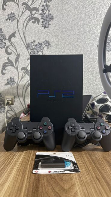 playstation 2 aliram: Playstation 2 Fat Oyun konsulu disk yeri işləmir belə açılıb bağlanır
