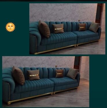 Mebel: Divan 700 azn. Ölçü 2,80. İki hisseye ayrilir, her iki hissesinde baza