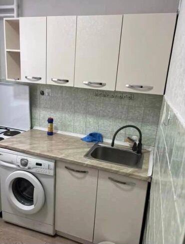1 комнатная квартира бишкек продажа: 2 комнаты, 43 м², 104 серия, 1 этаж, Косметический ремонт