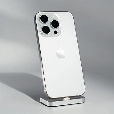 IPhone 15 Pro, Б/у, 256 ГБ, Белый, 86 %