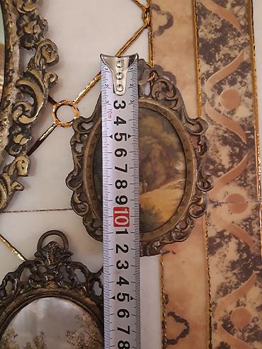 2021 sekiller: Bürünc çərçivəli və üzəri təbii ipəkdən qədimi panolar. Avropa — 6