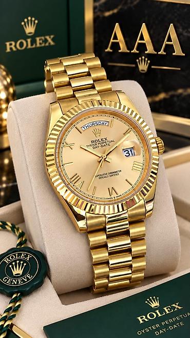 Qol saatları və aksesuarlar: Yeni, Qol saatı, Rolex, rəng - Mavi — 2