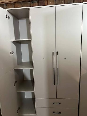 Шкафы для одежды: Шкаф для одежды, Новый, Прямой, ЛДСП — 5