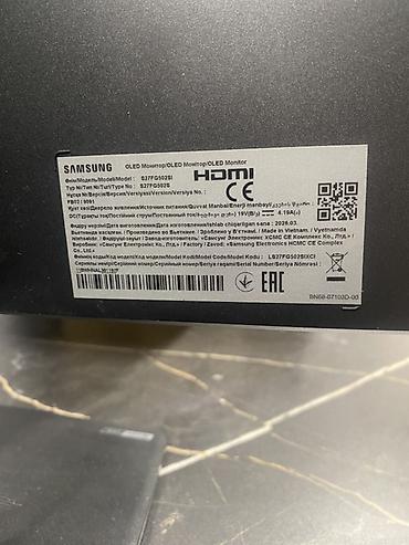 logitech 920: Монитор, Samsung, Новый, OLED, 26" - 27" — 2