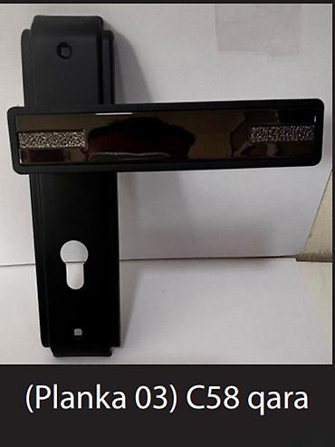 qapi ruckalari: Qapı tutacağı "(Planka 01) A58 qara"Qapi üçün (Planka 01) A58 qara — 3