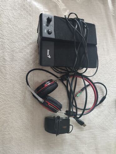 Noutbuklar üçün örtük və çantalar: Kompüter audio dəsti - Markası: Genius masaüstü 2.0