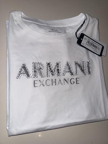emperio armani: . Armani exchange t-shirt L olcu. 90 azn alinib endirimle satiram. Az — 1