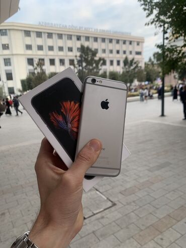 soyuducu qutu: IPhone 6s, 16 GB, Space Gray, Barmaq izi, Sənədlərlə