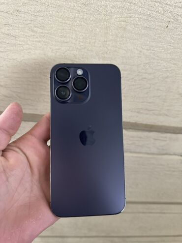 наушники iphone 4: IPhone 14 Pro Max, Колдонулган, 128 ГБ, Deep Purple, Коргоочу айнек, Каптама, 85 %