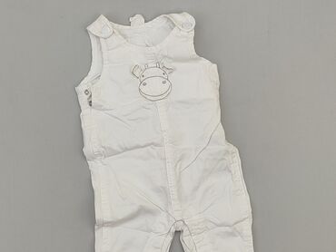 jeansy młodzieżowe chłopięce: Rampers, H&M, 0-3 m, stan - Bardzo dobry