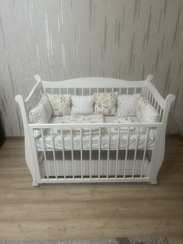 Детские односпальные кровати: Детская кроватка фирменная покупали в магазине с комплектом текстиля и — 7