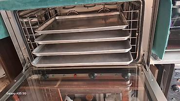 Professional sobalar: Elektrik soba, Şirniyyat üçün, 4 mərtəbəli, İşlənmiş — 1