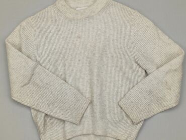 sweterek kopertowy biały: Sweterek, Zara, 12 lat, 146-152 cm, stan - Dobry