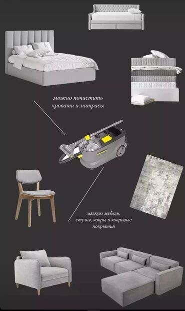 Пылесосы: Пылесос, Karcher, Моющий, Влажная, Паровая, Контейнер, Циклонный фильтр, Фильтр для воды — 7