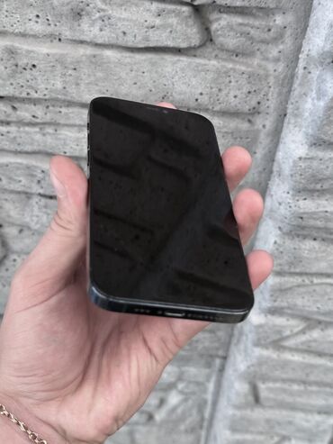 телефон 12 айфон: IPhone 12 Pro, Колдонулган, 128 ГБ, Көк, Каптама, Кабель, 79 %