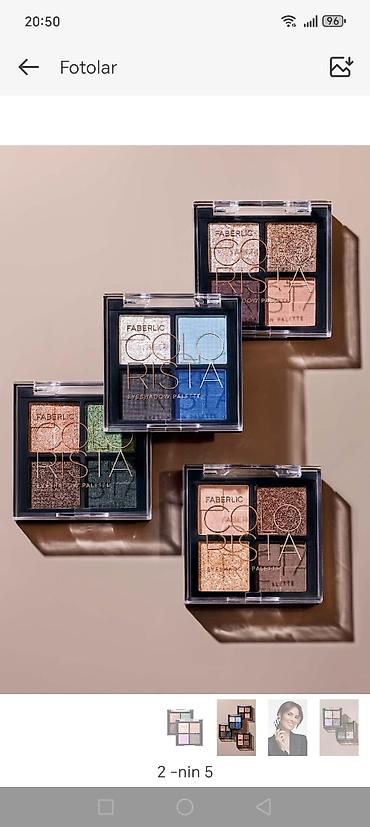 Kosmetika dəstləri: Kosmetik dəst, Faberlic, 5 məhsul, Yeni, Pulsuz çatdırılma — 5