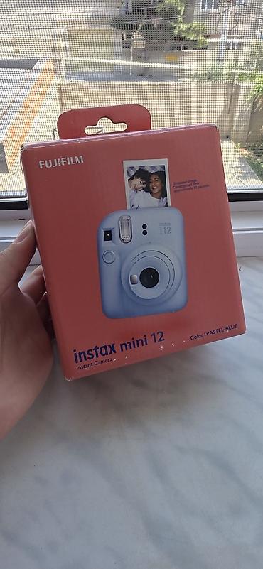 fujifilm instax: Fujifilm Instax mini 12 – pastel mavi rəngdə ani fotoaparat — 1