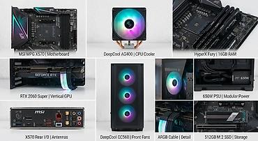intel xeon e3: Компьютер, ядер - 6, ОЗУ 16 ГБ, Игровой, Б/у, AMD Ryzen 5, NVIDIA GeForce RTX 2060, HDD + SSD — 7