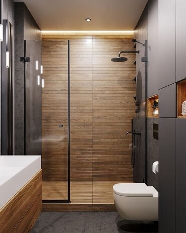 Duş kabinaları, arakəsmələr: Hamam otaqlarınızı bəzəyəcək birbirindən özəl duşkabinlər. 🔊 — 25