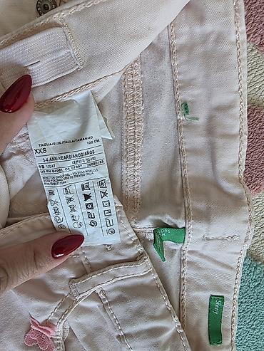 oversize şalvar: Uşaq üçün Benetton skinny şalvar - Brend: United Colors of Benetton - — 3