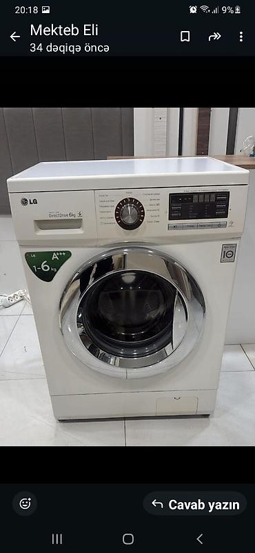 par ütüsü qiyməti: Lg 6 kq masin evden satis Qiymeti 250 Azn Unvan Saray Raya — 1
