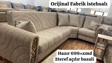 mebel fabrikləri: Угловой диван, Новый, Бесплатная доставка в черте города