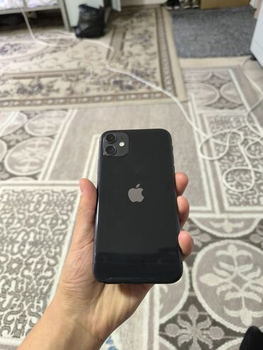cubot max 5 бишкек: IPhone 11, Колдонулган, 128 ГБ, Кара, Каптама, 73 %