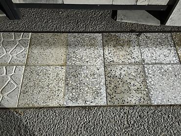 su dasl: Mozaik naxışlı beton səki plitələri - Material: Yüksək möhkəmliyə — 1
