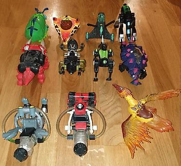pokemon: Ben 10 Bandai- svemirski broj, masina, svemirski brod za figure - — 8