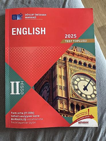 Тесты: DİM İngilis dili test toplusu — I və II hissə DİM-in tam orta (11 — 3