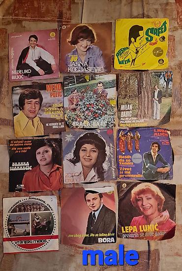 vinyl records: Kolekcija velikih gramofonskih ploča (LP) narodne/zabavne muzike bivše — 7