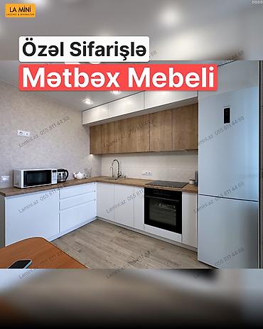 Ev və bağ: Sifarişlə mətbəx dəsti, Teksturalı laminat — 1