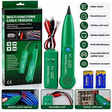 testerlər: Kabel yoxlayan – Cable Tracker Cable Tracker elektrik və rabitə — 1