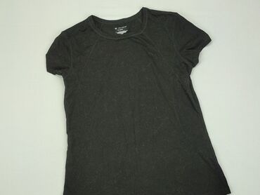 czarne t shirty z nadrukiem: T-shirt, M (EU 38), condition - Good
