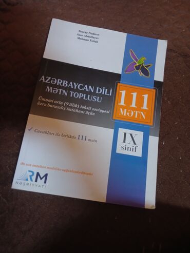 İngilis dili: IX sinif şagirdləri üçün nəzərdə tutulmuş Azərbaycan dili mətn