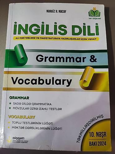 Məhsul: İngilis Dili – Grammar & Vocabulary (Nərgiz R. Nəcəf), “NN