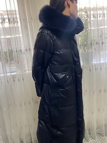pull and: Пуховик, Длинная модель, Стеганый, Стандарт — 1