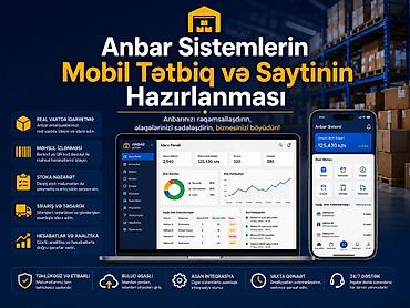 Anbar idarəetmə sistemlərinin hazırlanması Anbar Sistemlərinin Mobil