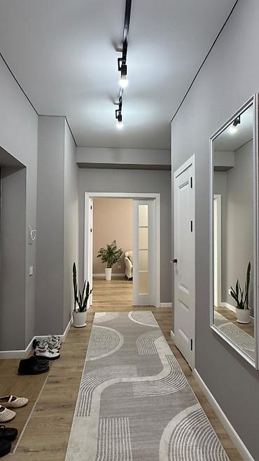 2021: 2 комнаты, 64 м², Асанбай мкр Элитка, 7 этаж, Евроремонт — 7