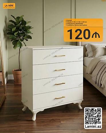 kamod: Komod – La Mini (Laconic & Minimalism) - Ölçülər: D 40 × H 100 × — 1