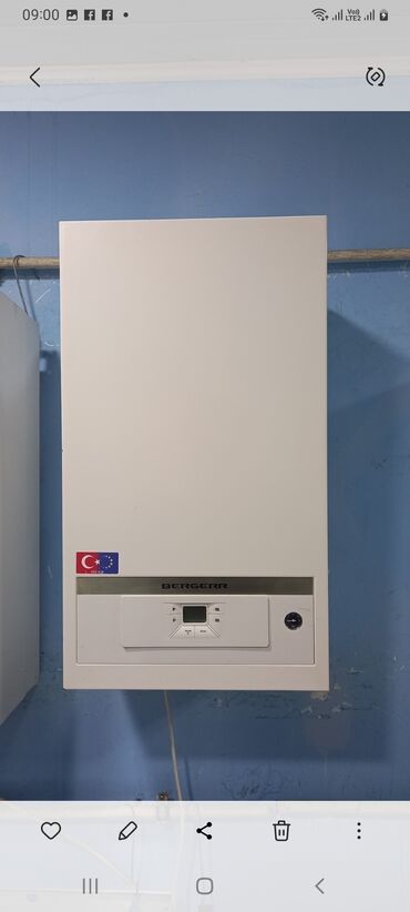 termogas kombi qiymeti: İşlənmiş Kombi 24 kVt, Zəmanətli, Kredit yoxdur