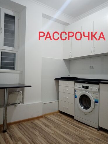 квартира рассрочка: 1 бөлмө, 24 кв. м, 1 кабат, Евроремонт