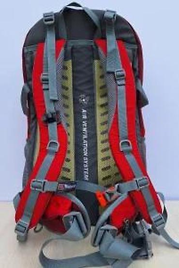 Sportske torbe i rančevi: Planinarski ranac Senterlan Adventure 35L – crveni - Zapremina: 35 — 11