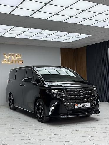 Toyota: Toyota Alphard: 2025 г., 2.5 л, Гибрид, Минивэн — 1