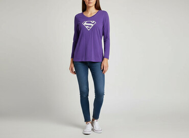 koszula i bluza z kapturem: Superman, Жіноча блуза, розмір S