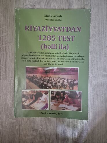 fizika güven testleri pdf: Riyaziyat kitabi testlerin helli və izahı. mKoroglu