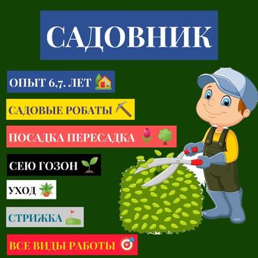 работа в бишкеке разнорабочий: Требуется садовник- разнорабочий.Мужчина без вредных привычек