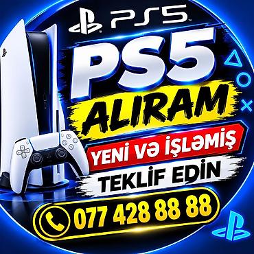 oyun cd: ƏN YÜKSƏK QİYMƏTƏ PS5 YENİ VƏ İŞLƏMİŞ ALIRAM — 1